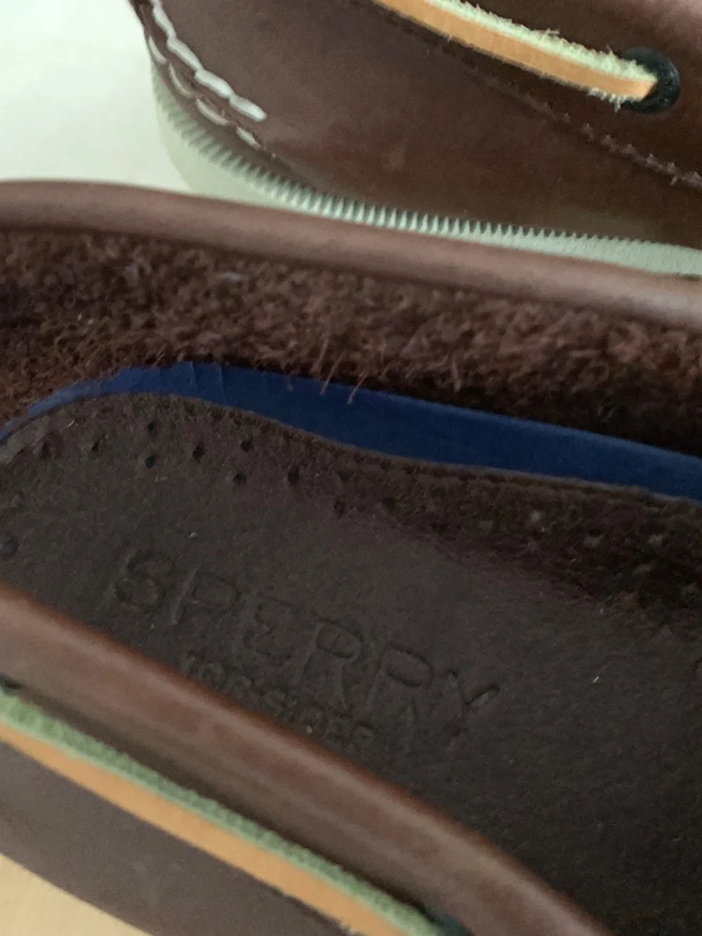 Sperry Top-Sider Brown Leather Boat Shoes Men's Size 12 Classic Moc Loafers